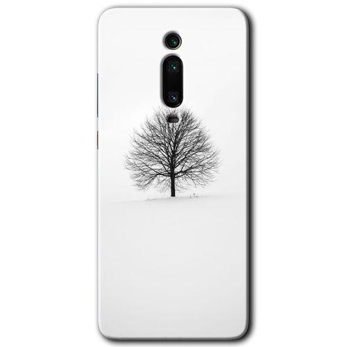 Potkal Hediye Fabrikası Xiaomi Mi 9T Kılıf HD Desen Baskılı Arka Kapak - Alone Tree