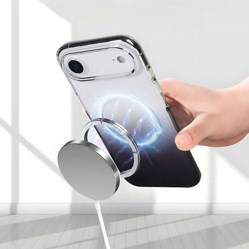 Apple iPhone 17 Air Kılıf M-Safe Şarj Özellikli Zore Septik Silikon Kapak