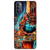 Oppo Reno 4 Kılıf Almanya (10) Full Koruma Kılıfı Helloween