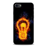 Lopard Apple Iphone 8 Uyumlu Kılıf FireX (39) Liquid Crystal Kılıf Ampul