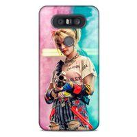 LG K41S - K51S Uyumlu Kılıf Harley Quinn (27) Tasarımlı Kılıf Kobalt mavisi