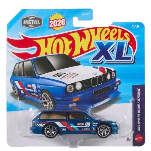 Hot Wheels XL Diecast Araba Tekli Paket 1:43 2024 Bmw M3 Wagon/Remorque-JKL04