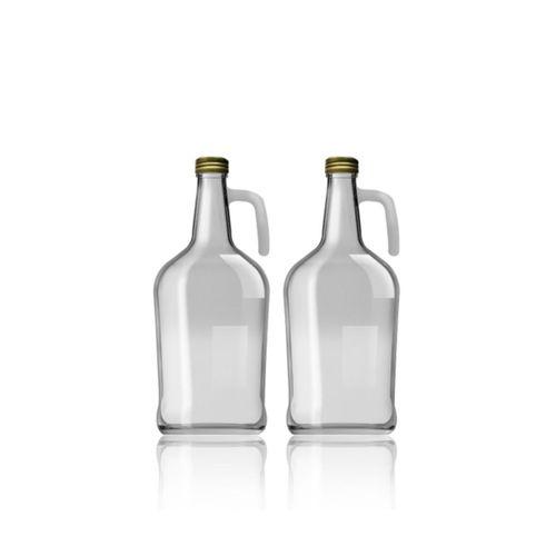 Paşabahçe 3 Litre Kulplu Galon Cam Şişe Şişesi Cam Yağlık - 2'li