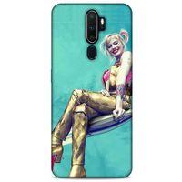 Oppo A5 2020 Uyumlu Kılıf Harley Quinn (26) Tpu Silikon Kılıf Kobalt
