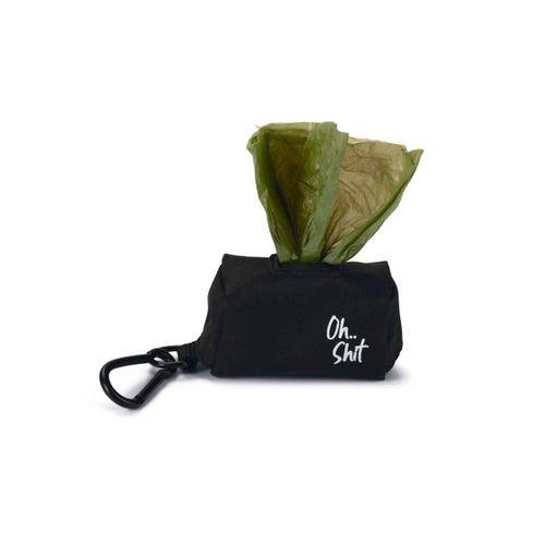 Beeztees Köpek Dışkı Toplama Poşeti Taşıma Çantası, Siyah, 7,5x3,5x4cm