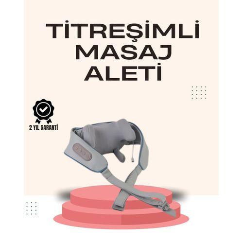 Kablosuz Boyun Ve Omuz Masaj Aleti | Isıtmalı Ve Yoğurmalı