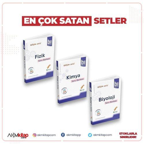 Birey Gelişim Serisi B Fizik Kimya ve Biyoloji Soru Bankası 3 Kitap Set