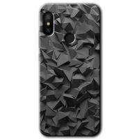 Potkal Hediye Fabrikası Xiaomi Mi A2 Lite Kılıf HD Desen Baskılı Arka Kapak - Dark Broke