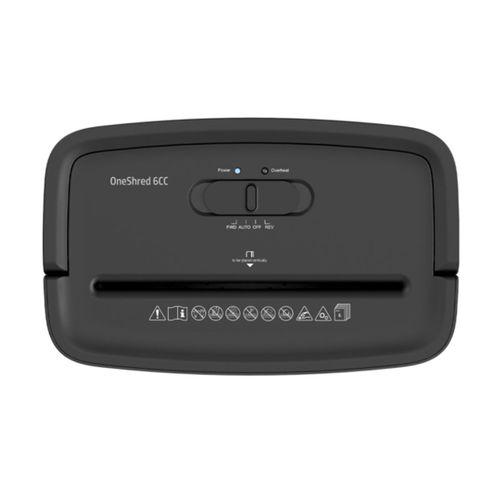 HP ONESHRED 6CC Evrak İmha Makinesi / Kağıt Kırpma Makinesi - Çapraz/konfeti kesim - 5x14mm-14lt