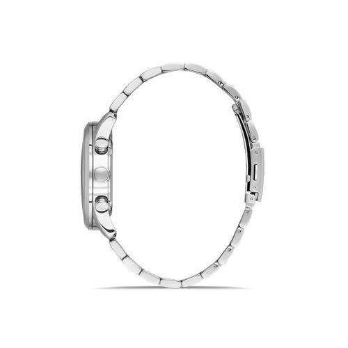 Ferro FM11758AWT-A3 Quartz Çelik Gri Lacivert Kadran 43 mm Erkek Kol Saati