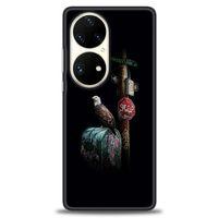 Huawei P50 Pro Kılıf HD Baskılı Kılıf - Guardian + Tam Ekran Koruyucu