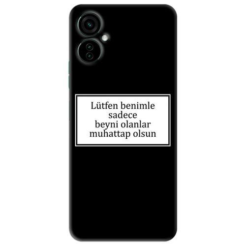 Tecno Camon 19 Neo Kılıf HD Yazı Baskılı Silikon Arka Kapak - Yazı 14