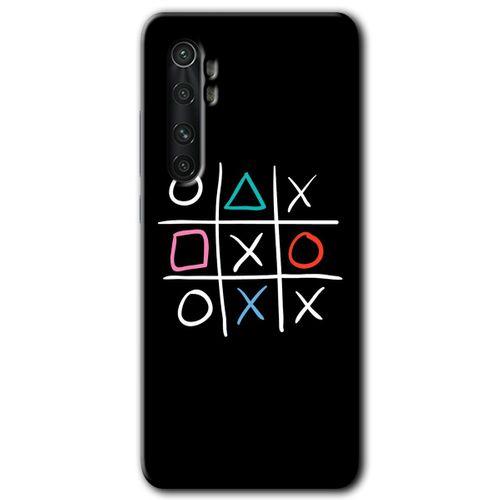 Xiaomi Mi Note 10 Lite HD Baskılı Kılıf + 9D Tam Ekran Koruyucu - Sauce