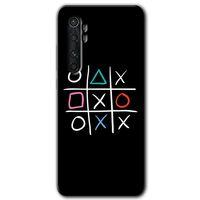 Xiaomi Mi Note 10 Lite HD Baskılı Kılıf + 9D Tam Ekran Koruyucu - Sauce