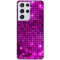 Samsung Galaxy S21 Ultra Uyumlu Kılıf Pembe Delisi (35) Fit Design Kılıf Kamuflaj