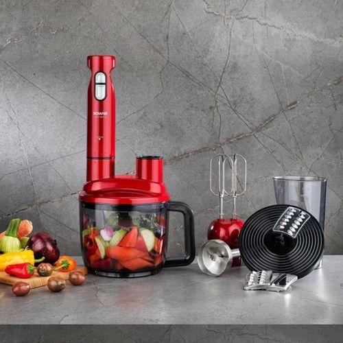 Schafer Chef Blend Mega Blender Set-kırmızı