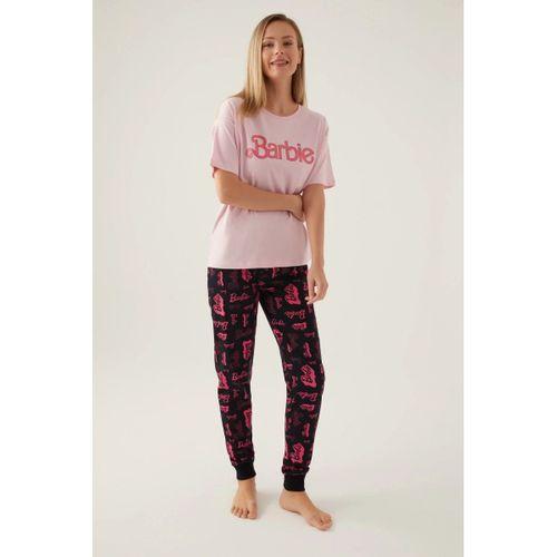 Barbie L1704-s Kadın Kısa Kol Pijama Takımı