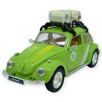 Tatil Serisi - Sesli Işıklı Vosvos Araba 18 cm - Yeşil