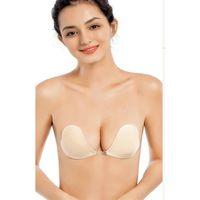 Kadın Kalpli Önden Klipsli Askısız Dikişsiz A Kalite Yapışkanlı Sütyen 1306 F.K.