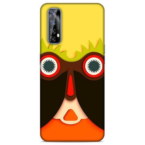 Lopard Huawei P Smart 2021 Uyumlu Kılıf Soyut Sanat (4) Desenli Koruma Kılıfı