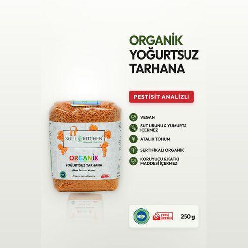 Organik Yoğurtsuz Tarhana 250gr (Vegan) (İlave Tuzsuz)
