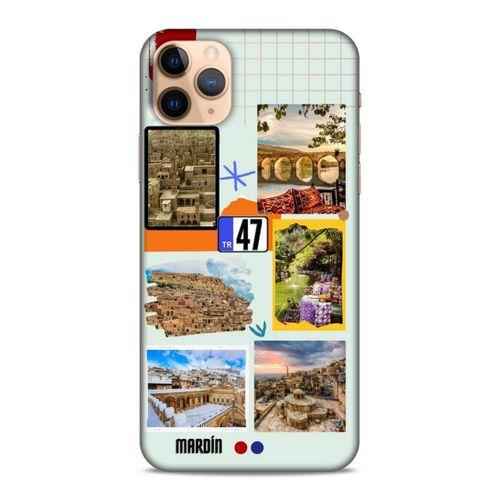 Lopard Apple Iphone 11 Pro Uyumlu Kılıf Şehirli ※ (47) Mardin Crystal Flex Kılıf