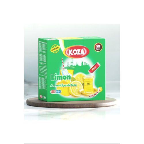 Koza Tek İçimlik Limon Aromalı Toz İçecek 50'li
