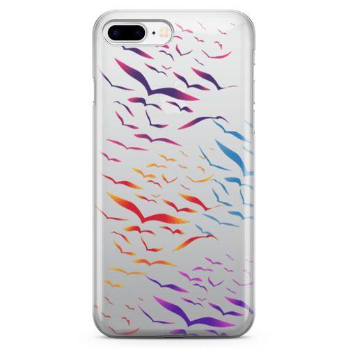 Apple iPhone 7 Plus Kılıf Göç Zamanı Arka Kapak Koruma Desenli Full Koruyucu