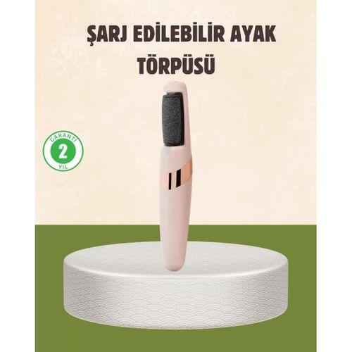 İki Hızlı Elektrikli Ayak Törpüsü Pürüzsüz Topuk Bakımı