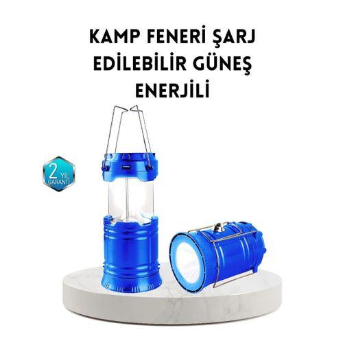 Güneş Enerjisiyle Çalışan Kamp Feneri Hafif Portatif Uzun Ömürlü