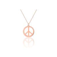 Azuris 925 Ayar Gümüş Peace Kolye