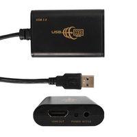 PowerMaster PM-7590 USB 3.0 TO HDMI Görüntü Çevirici Adaptör Audio Ses Çıkışlı 40Cm Kablo