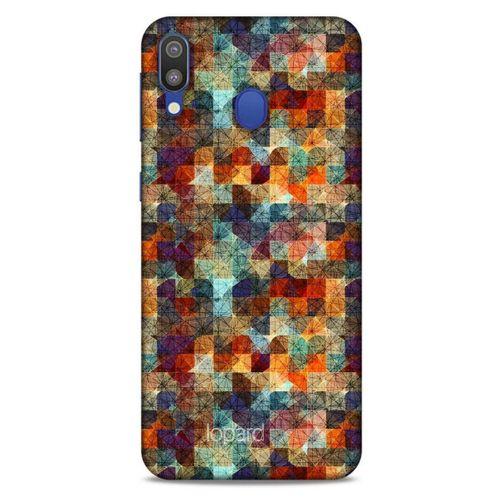 Samsung Galaxy M20 Kılıf Pastel Renkler (4) Koruma Kılıfı Yeşil Kırmızı