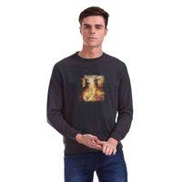 Pestilence Resurrection Macabre Metal Rock Müzik Baskılı Füme Antrasit Erkek Sweatshirt Uzun ko