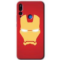 Huawei Y9 Prime 2019 Kılıf HD Desen Baskılı Arka Kapak - İronMan