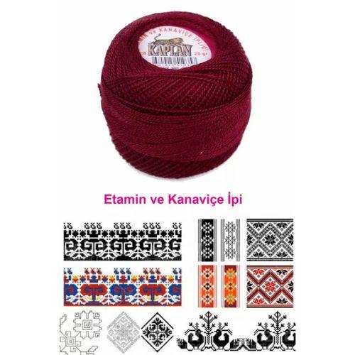 Kaplan Etamin Ve Kanaviçe İpi 8 No Kod/Renk: 902 - Royaleks