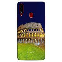 Samsung Galaxy A20s Kılıf Dünya Mimarisi (24) Darbe Emici Kılıf Kolezyum Roma