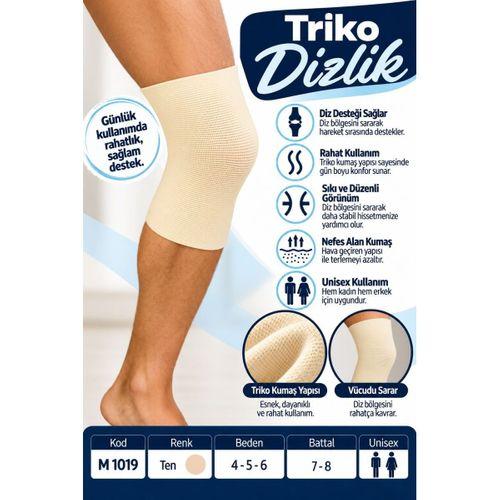 Triko Dizlik – Unisex Esnek Diz Destekliği – M 1019 - Rylks