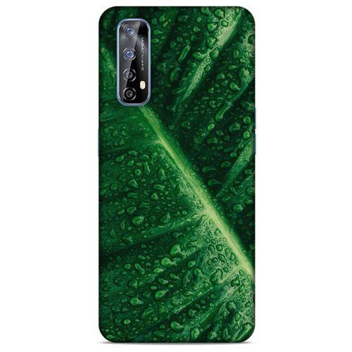 Lopard Huawei P Smart 2021 Uyumlu Kılıf Bahar (31) TPU Kılıf Nemli Yaprak