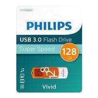 PHILIPS FM12FD00B, 128GB, USB 3.0, Vivid, Turuncu, Flash Disk