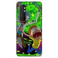 Xiaomi Mi Note 10 Lite Uyumlu Kılıf Rick And Morty (22) Tam Koruma Kılıfı Nancy