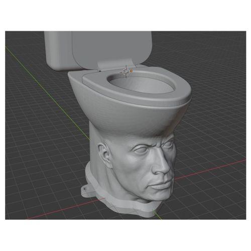 Dwayne The Rock Tuvalet (Bu ürün Sadece Plastik parçadır - Almadan Önce Soru Sorabilirsiniz)