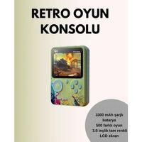 Tv Bağlantılı 500 Oyunlu Mini Gameboy Konsol