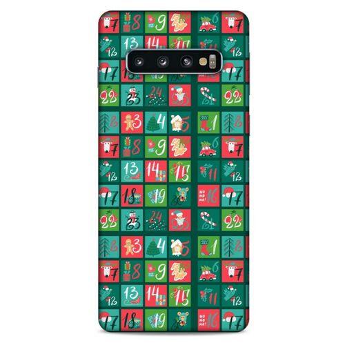 Yılbaşı Süsleri 18 Samsung Galaxy S10 Kılıf Silikon Kapak