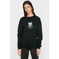 PITBULLS METAL ROCK MUZİK Baskılı Siyah Kadın Sweashirt