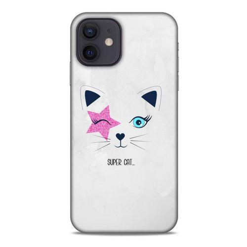 Lopard Apple iPhone 12 Uyumlu Kılıf Kediler (19) Kılıfları Süper Kedi