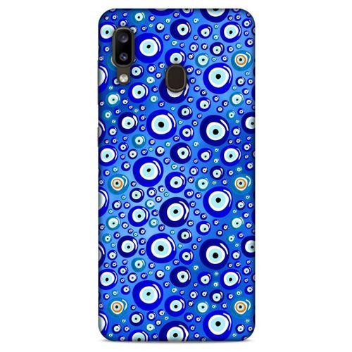 Nazarium (37) Desenli Silikon Kapak Samsung Galaxy A20 Kılıf