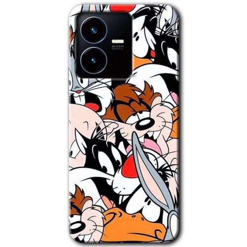 Vivo Y35s Kılıf HD Desen Baskılı Arka Kapak - Karakterler