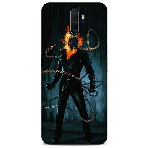 Oppo A5 2020 Uyumlu Kılıf Motorsiklet (17) Tasarım Kılıf Kurukafa