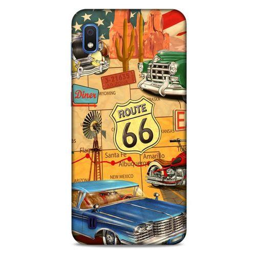 Retro (20) Desen Koruyucu Kılıf Renkli Samsung Galaxy A10 Kılıf
